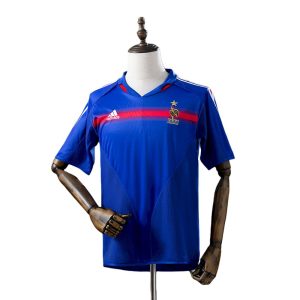 Retro Francia 2004 Camiseta 1ª Equipación
