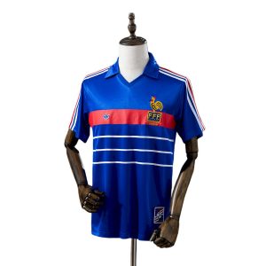 Retro Francia 1984 Camiseta 1ª Equipación