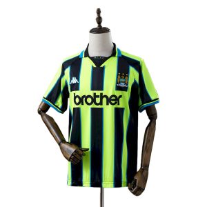 Retro Manchester City 1998/99 Camiseta 2ª Equipación