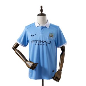 Retro Manchester City 2015/16 Camiseta 1ª Equipación