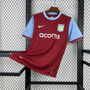 Retro Aston Villa 2009/10 Camiseta 1ª Equipación