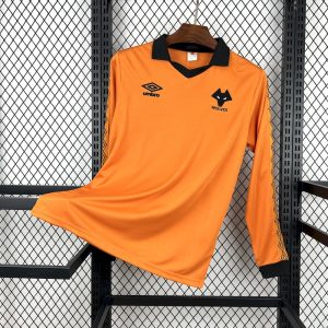 Retro Wolves 1980/81 Camiseta 1ª Equipación · Manga Larga