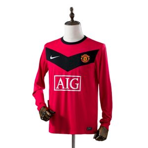 Retro Manchester United 2009/10 Camiseta 1ª Equipación · Manga Larga