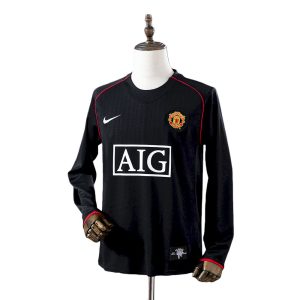 Retro Manchester United 2007/08 Camiseta 3ª Equipación · Manga Larga