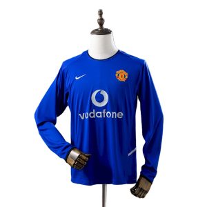 Retro Manchester United 2002/03 Camiseta 3ª Equipación · Manga Larga