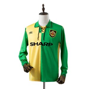 Retro Manchester United 1992/94 Camiseta 3ª Equipación · Manga Larga