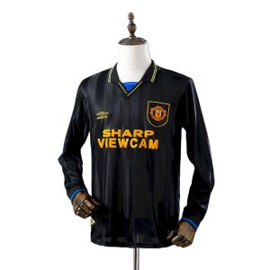 Retro Manchester United 1993/95 Camiseta 2ª Equipación · Manga Larga