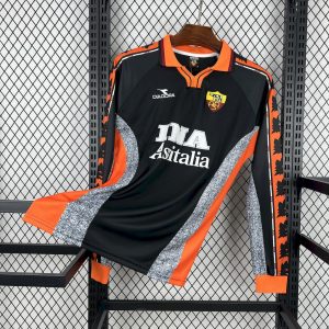 Retro AS Roma 1998/99 Camiseta 3ª Equipación · Manga Larga