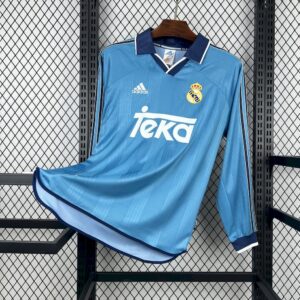 Retro Real Madrid 1999/00 Camiseta 3ª Equipación · Manga Larga