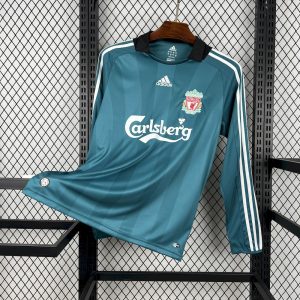 Retro Liverpool 2008/09 Camiseta 3ª Equipación · Manga Larga