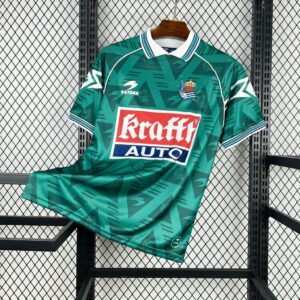 Retro Real Sociedad 1995/96 Camiseta 2ª Equipación
