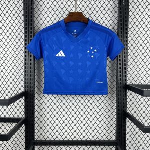 Mujer · Cruzeiro Crop Top 2026/27 Camiseta 1ª Equipación