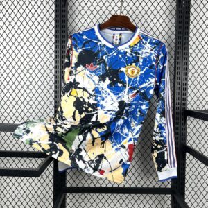 Manchester United x Stone Roses 2025/26 Camiseta · Manga Larga
