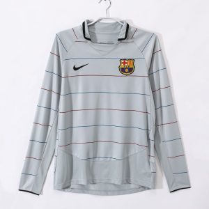 Retro Barcelona 2003/04 Camiseta 2ª Equipación · Manga Larga