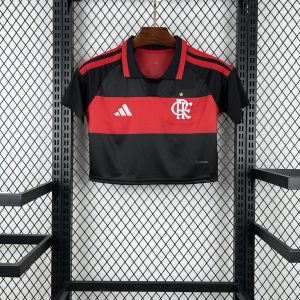 Mujer · Flamengo Crop Top 2026/27 Camiseta 1ª Equipación