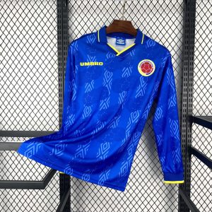 Retro Colombia 1994 Camiseta 2ª Equipación Long sleeves