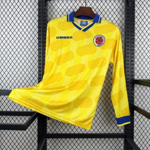 Retro Colombia 1994 Camiseta 1ª Equipación · Manga Larga