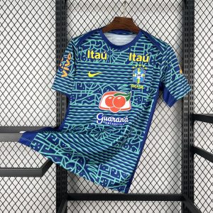 Retro Brasil 2024 Camiseta Previo al Partido
