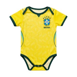 Baby Brasil 2026 1ª Equipación Baby Onesie