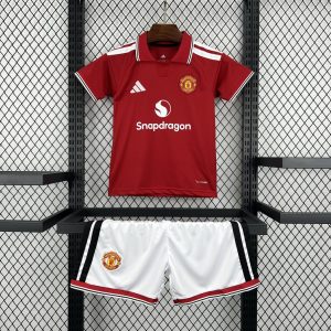 Niños · Manchester United 2026/27 1ª Equipación Conjunto