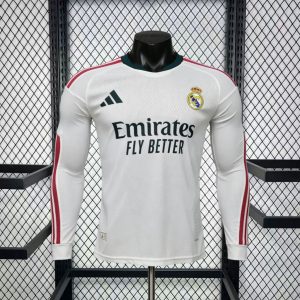Real Madrid 2026/27 1ª Equipación · Manga Larga Camiseta · Versión Jugador