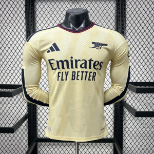 Arsenal 2026/27 2ª Equipación · Manga Larga Camiseta · Versión Jugador