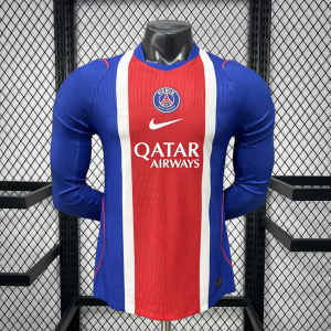 Paris Saint-Germain 2026/27 1ª Equipación · Manga Larga Camiseta · Versión Jugador