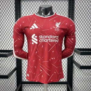 Liverpool 2026/27 1ª Equipación · Manga Larga Camiseta · Versión Jugador