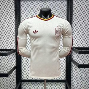 España 2026 Mundial 2ª Equipación · Manga Larga Camiseta · Versión Jugador