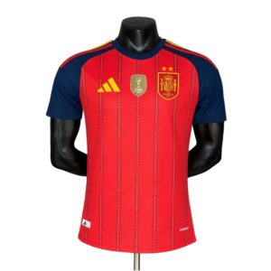 España 2026 Mundial Camiseta 1ª Equipación · Versión Jugador · Edición Campeones