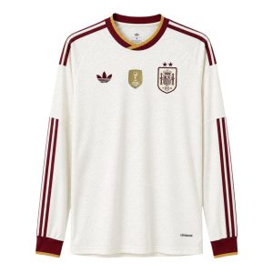 España 2026 Mundial 2ª Equipación · Manga Larga Camiseta · Edición Campeones