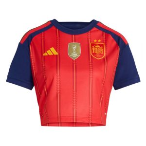 Mujer · España 2026 Mundial 1ª Equipación Corta Camiseta · Edición Campeones