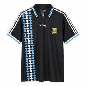 Retro Argentina 1994 Black Camiseta