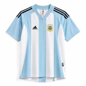 Retro Argentina 2002 Camiseta 1ª Equipación