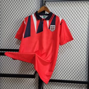 Retro Inglaterra 1992 Camiseta 2ª Equipación