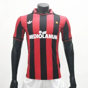 Retro AC Milan 1990/91 Camiseta 1ª Equipación