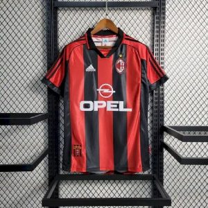 Retro AC Milan 1998/99 Camiseta 1ª Equipación