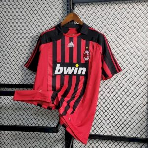 Retro AC Milan 2007/08 Camiseta 1ª Equipación