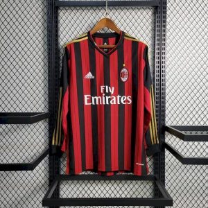 Retro AC Milan 2013/14 Camiseta 1ª Equipación · Manga Larga