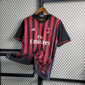 Retro AC Milan 2016/17 Camiseta 1ª Equipación