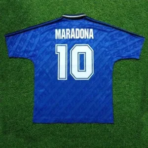 Retro Argentina 1994 Camiseta 2ª Equipación Maradona 10