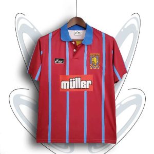 Retro Aston Villa 1993/95 Camiseta 1ª Equipación