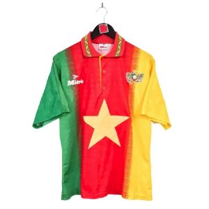Retro Cameroon 1994 Camiseta 1ª Equipación