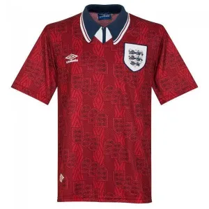 Retro Inglaterra 1994 Camiseta 2ª Equipación
