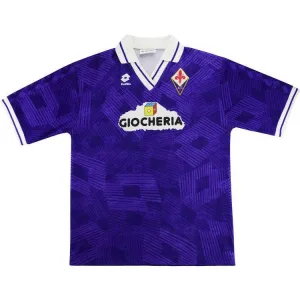 Retro Fiorentina 1991/92 Camiseta 1ª Equipación