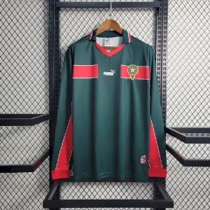 Retro Marruecos 1998 Camiseta 1ª Equipación · Manga Larga