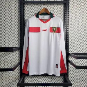 Retro Marruecos 1998 Camiseta 2ª Equipación · Manga Larga