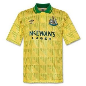 Retro Newcastle United 1991/93 Camiseta 2ª Equipación