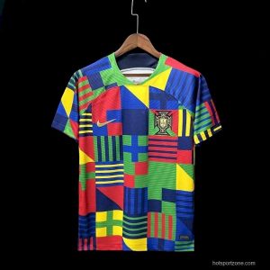 Portugal 2022 Colorful Camiseta Previo al Partido