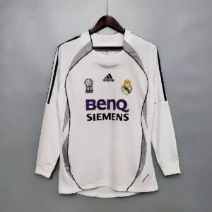 Retro Real Madrid 2006/07 Camiseta 1ª Equipación · Manga Larga